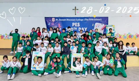 PES Happy 100th Day of School - 1